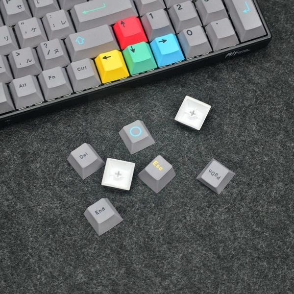 

computer cables & connectors 129-key mechanical keyboard keycaps for gmk-duals pbt personalized decoration e2k5