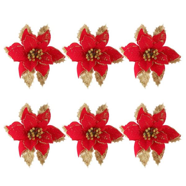 

pcs emulational flowers exquisite handiworks for christmas decorative & wreaths
