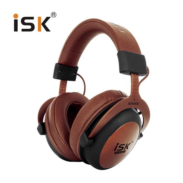 

headphones & earphones isk mdh8500 professional monitoring headphone fully enclosed dynamic noise canceling stereo earphone headset studio