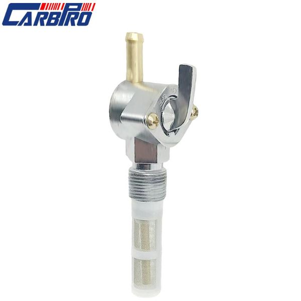 

fuel valve for h&d chrome petcock sportster viton 3/8" npt gas motorcycle system
