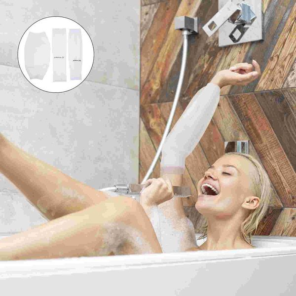 

shower caps 2pcs covers waterproof bathing sleeves