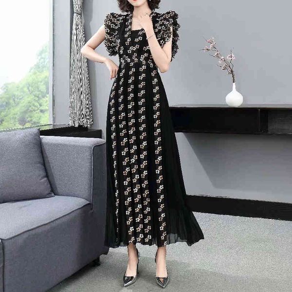 

dress dressed long beautiful runway summer style elegant ladies fashions gentlemen embroidered party dresses, Black;gray