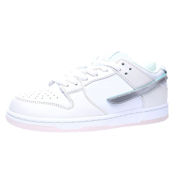 

diamond supply skate shoe for men sneaker mens skates sneakers womens sports shoes women skateboarding sport bv1310-100, White;red