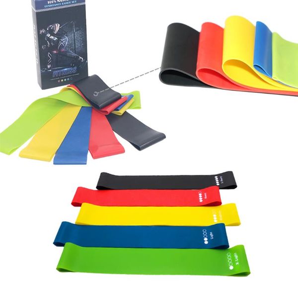 

fitness rubber band resistance tension suit exercise yoga glue bands