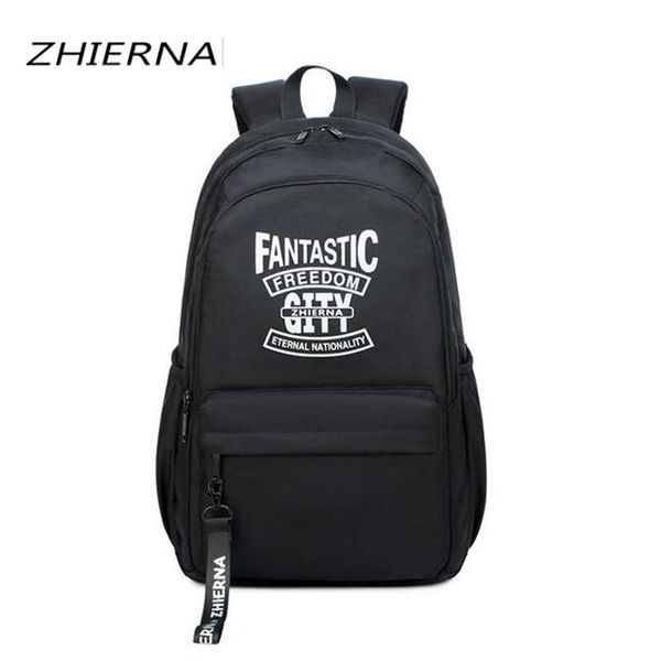 

backpack zhierna boys school bags waterproof large for teenagers bagpack high kids student schoolbag