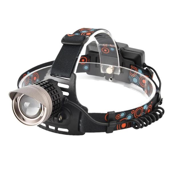 

head lamps 3 modes t6 headlight lamp long distance light not included batteries rotating zoom