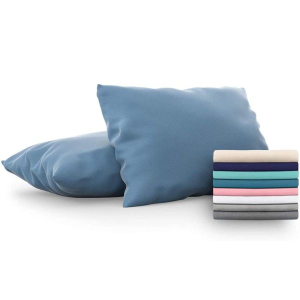 

cushion/decorative pillow 2pcs solid color pillows cushion cover soft throw case sofa car home decorative pillowcase covers decoration