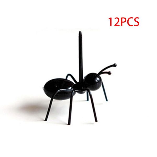 

forks 12pcs/set cake ant shape kitchen dessert dining room home salad restaurant durable cafe fruit