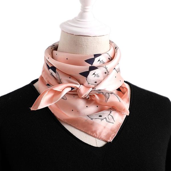 

style square muslim headscarf spring and summer women's quality print scarves lady sunscreen silk scarf beach shawl, Blue;gray