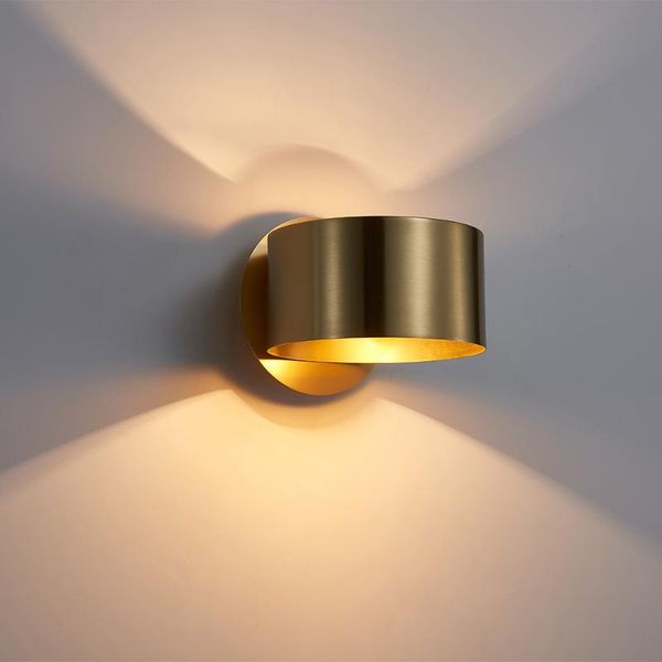 

wall lamp copper sconce simple nordic for home decor bedroom bedside living room lamps interior lighting indoor light