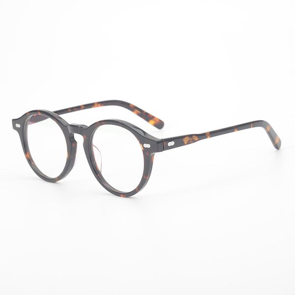 

star full myopia glasses plate frame medium size, White;black