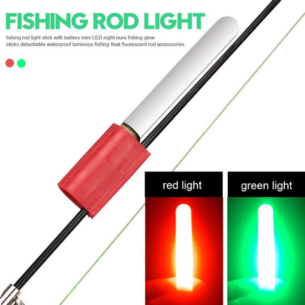 

fishing rod light stick mini led night glow sticks float fluorescent tip accessories