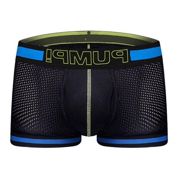 

underpants 2022 arrival sleep thermal men's underwear boxer homme patchwork comfortable men shorts boxers lingeries, Black;white