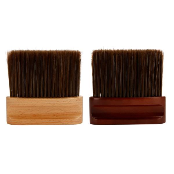 

hair brushes neck duster brush styling tool cleaning comfortable for salon hairdressing, Silver
