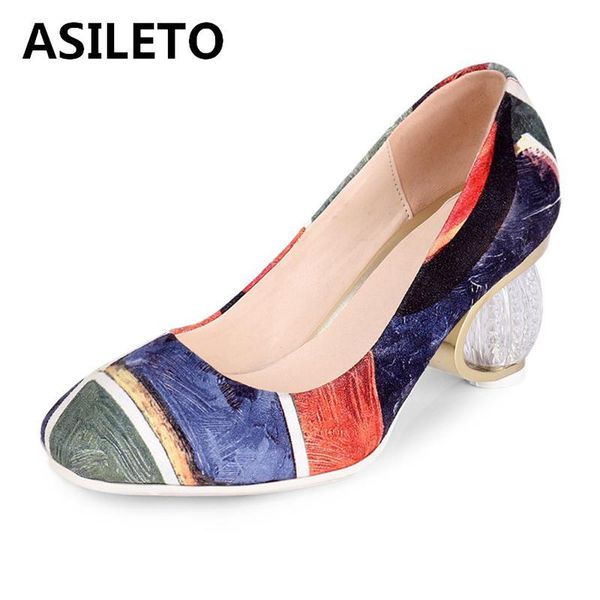 

brand design woman high heels shoes print women pumps abnormal clear stilettos sapatos femme a1565 dress, Black