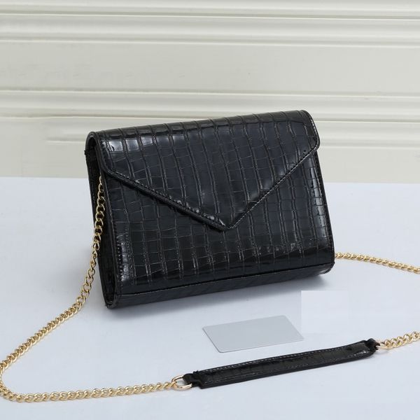 

luxury ladies bag leather messenger chain underarm handbag messengers shoulder womenbag wallet