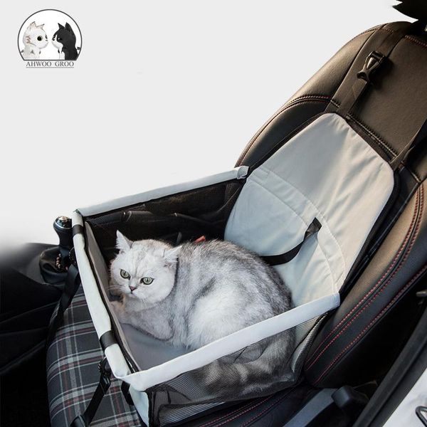 

cat carriers,crates & houses pet dog car seat cover travel prevent escape carrying for cats mat blanket rear back hammock protector transpor