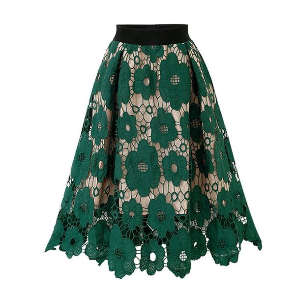 

skirts black lace skirt woman streetwear style aesthetic vintage mini edge high waist saias empire knee length