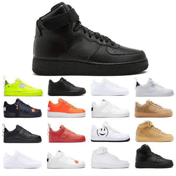 

running shoes mens womens sneakers 1 white high low black wheat have a day just orange utility volt outdoor sports flat original jogging wal