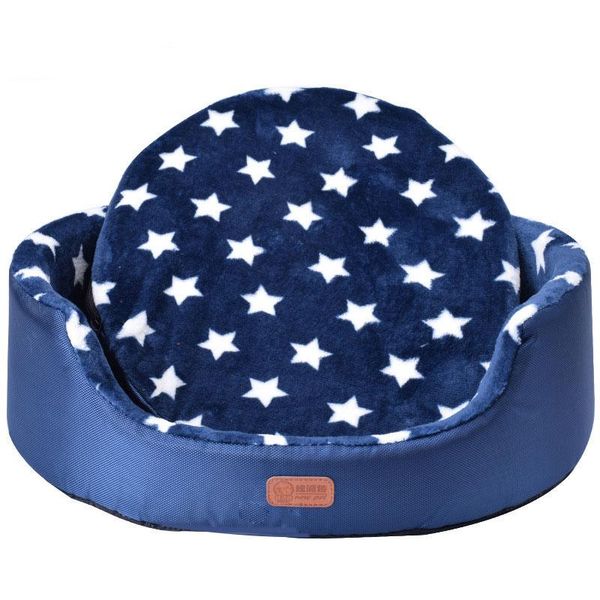 

kennels & pens dog bed with mat thick warm detachable nest soft sofa for small large puppy cats sleeping beds