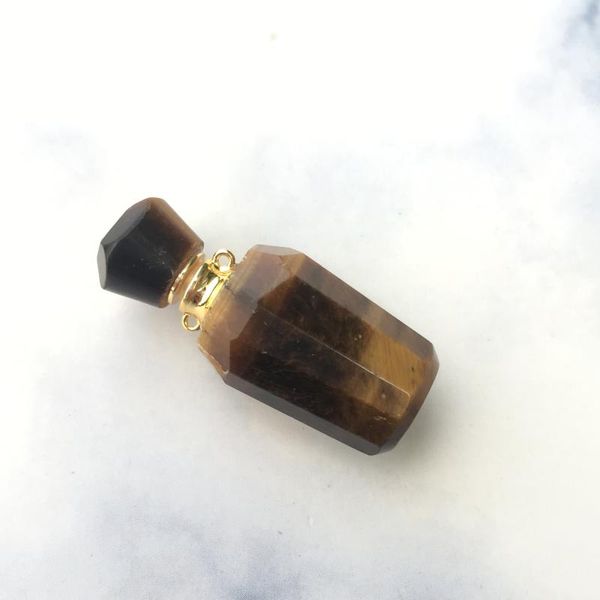 

pendant necklaces perfume necklace small decorative essential oil diffuser double buckle bottles give drop bottle, Silver