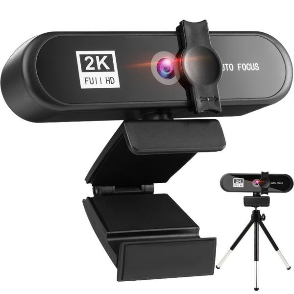 

webcams 2k 4k webcam conference pc with gift tripod autofocus usb web camera microphone lapmini youtube 1080p