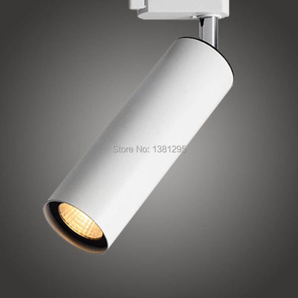 

led track light spot rail system 12w modern home ceiling spotlights art gallery exhibition store shop window lighting lights