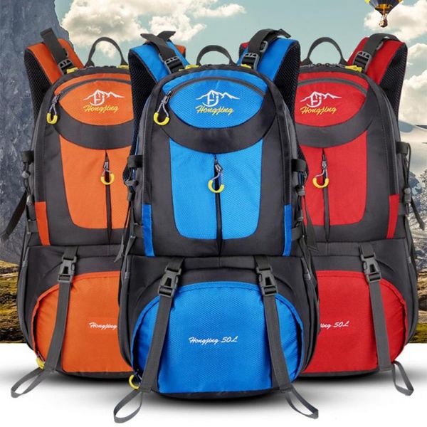 

outdoor bags mountaineering backpack travel bag 40l waterproof nylon durable outdoors cycling practical portable sports
