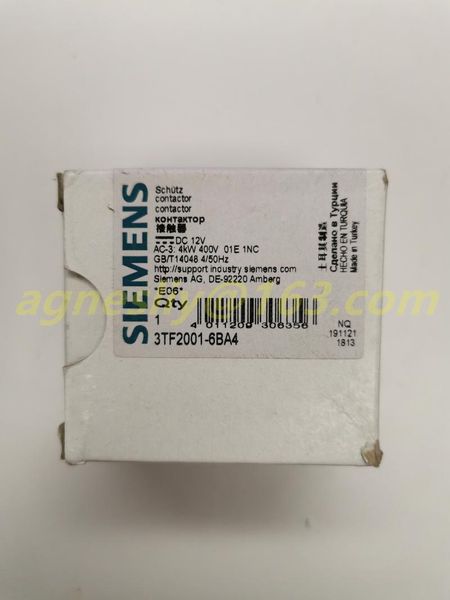 

smart home control contactor 3tf2001-6ba4 and original in box