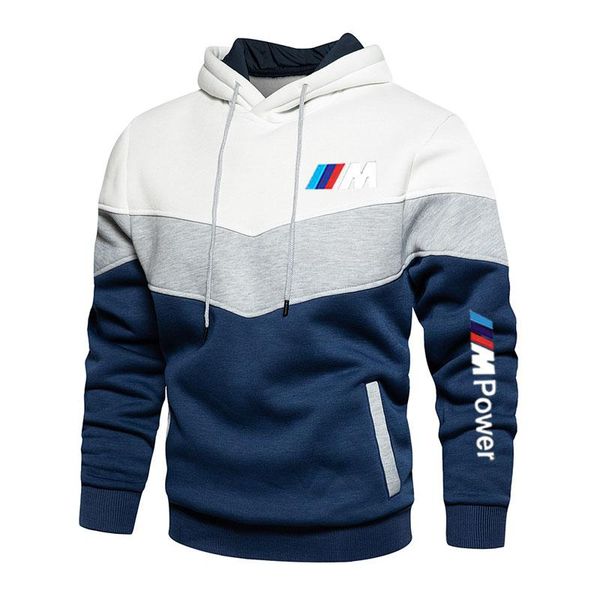 

men's hoodies & sweatshirts 2021 m brand splicing hoodie moletom masculino sports casual print male / female, Black
