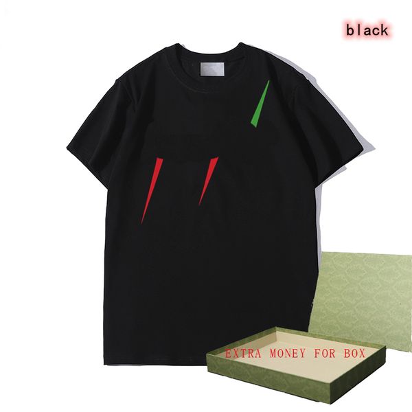 

new women and men t-shirt designer letter print crew neck casual summer breathable t shirts solid color tees wholesale, White