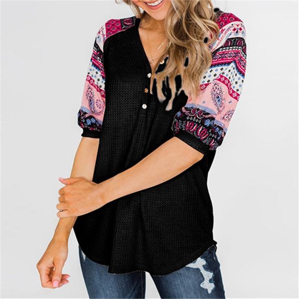 

women's sweaters sweater autumn fashion v neck long sleeve loose knitted printed pullover jumper 2021, White;black