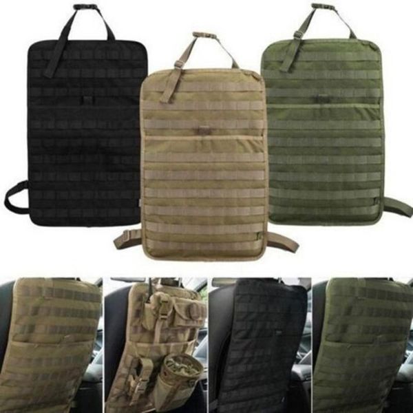 

car organizer 80% s universal nylon tactical seat back travel storage holder bag