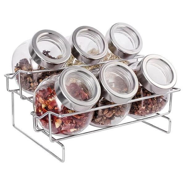 

jewelry pouches, bags spice rack with 6 empty jars,kitchen organizer and storage container,suitable for home,kitchen, Pink;blue