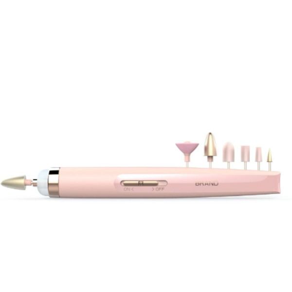 

nail drill & accessories professional electric machine files pen pedicure 5 bits milling uv led gel polish remover art manicure tool