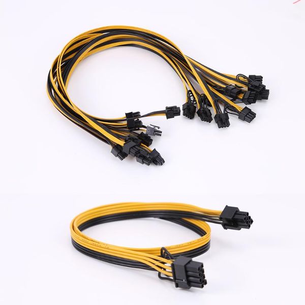

pin pcie to 8 (6+2) pci express power adapter cable 25 inch cables computer & connectors