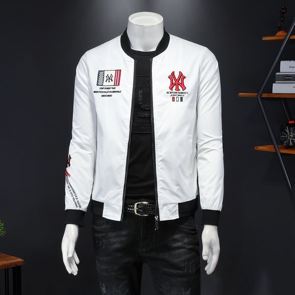

Fashion Jacket 2021 Men's Korean Slim Cardigan Autumn, Black