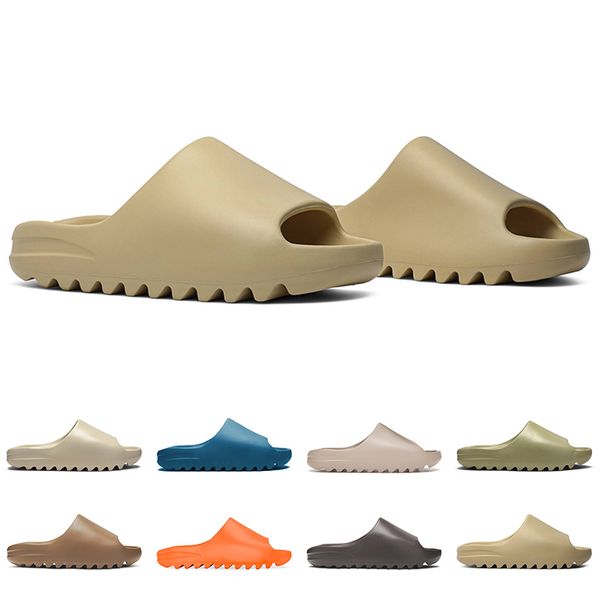 

men women slide outdoor shoes slipper desert sand orange resin mens slippers, White