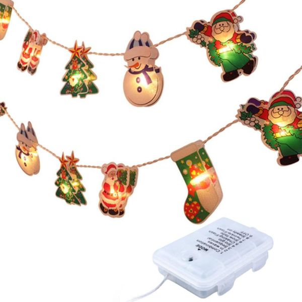 

christmas decorations string lights led tree decoration painted modeling light