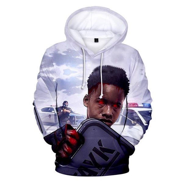 

men's hoodies & sweatshirts 3d ing tay-k hoodie hip hop autumn/fashion cartoon glack -blooded girl long sleeve top, Black