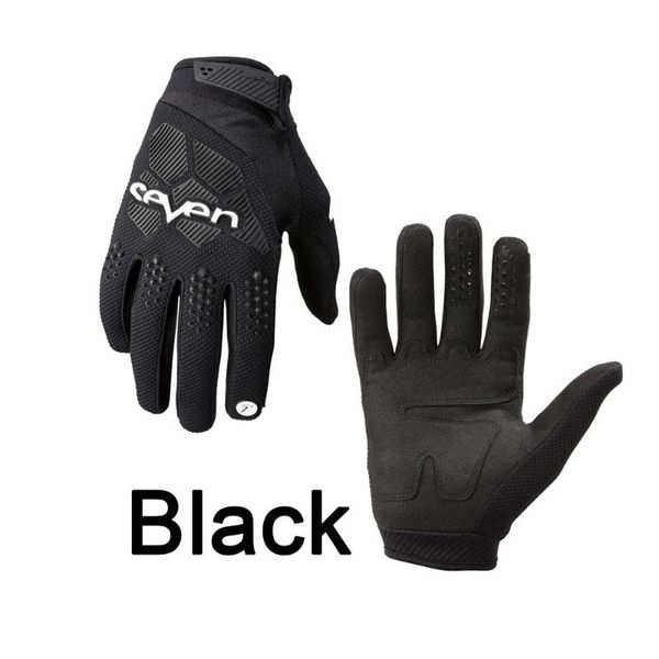 

cycling gloves outdoor sports bike mtb motocross motorcycle racing mountain glove, Black