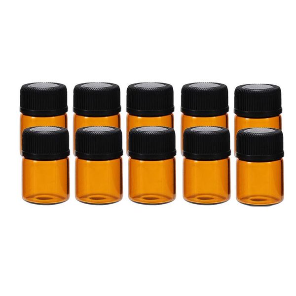 

storage bottles & jars 24pcs essential oil perfume containers sub packaging brown