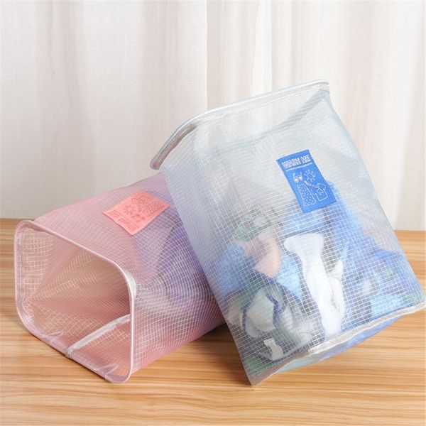 

laundry bags wall mounted breathable basket foldable dirty clothes bathroom storage baskets organizer