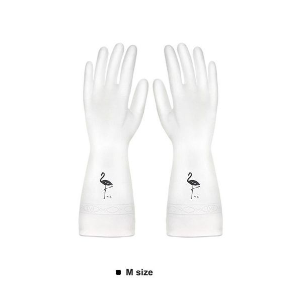 

disposable gloves waterproof rubber kitchen dish washing cleaning reusable household