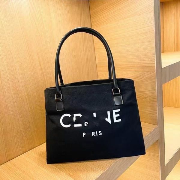 

texture canvas women 2021 fashion large capacity hand korean single shoulder shopping tote bag