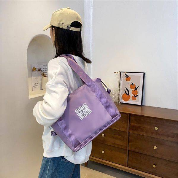 

wet dry gym bag sports separate shoulder yoga and portable expandable travel logo nrpet