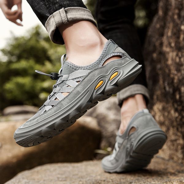 

fashion dress shoes casual men's sneakers women outdoor climb khaki colorful 5173, Black