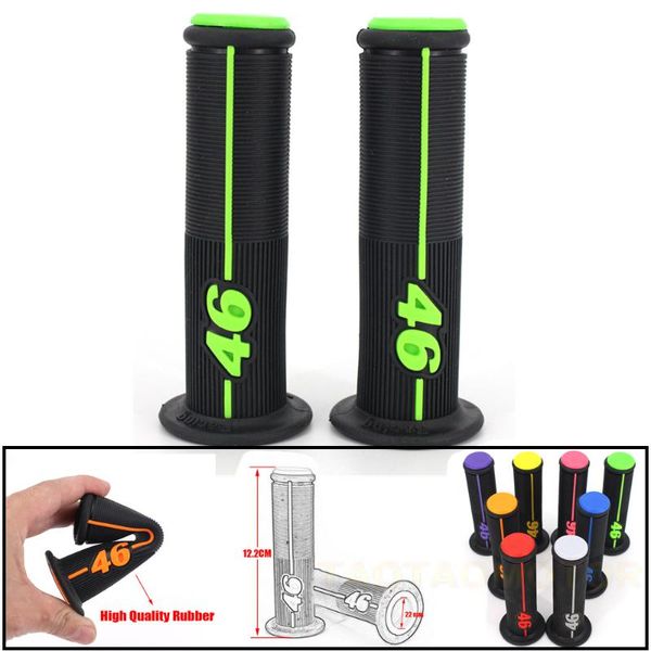 

handlebars motorcycle 22 mm rubber grip for kawasak z250 z300 z750 z800 er6n er6f z1000 z1000sx ninja 250r/300 versys 650/1000