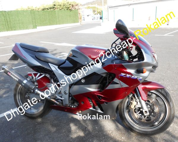Комплект кузова для мотоцикла Kawasaki NINJA ZX9R ZX-9R ZX 9R 9 R 1994 1995 1996 1997 серый, черный, красный ABS обтекатель мотоцикла
