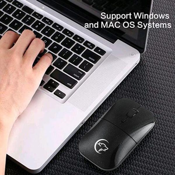 

mice carprie g822 wireless mouse adjustable ergonomic design business travel button mini for home office use portable